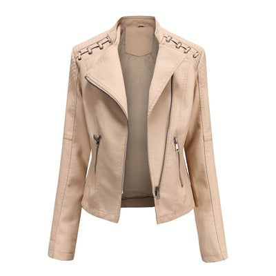 Slim Thin Leather Jackets