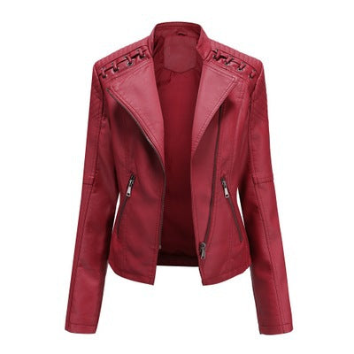 Slim Thin Leather Jackets