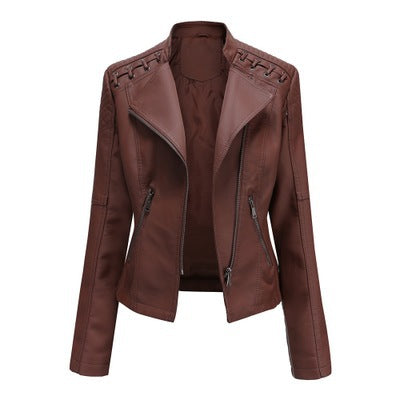 Slim Thin Leather Jackets