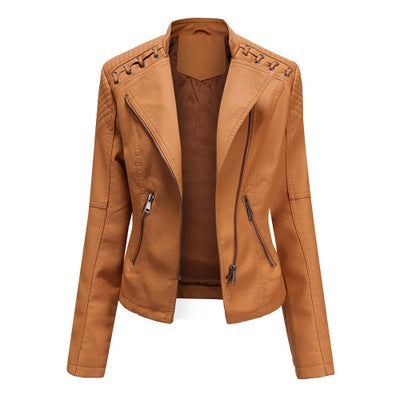 Slim Thin Leather Jackets