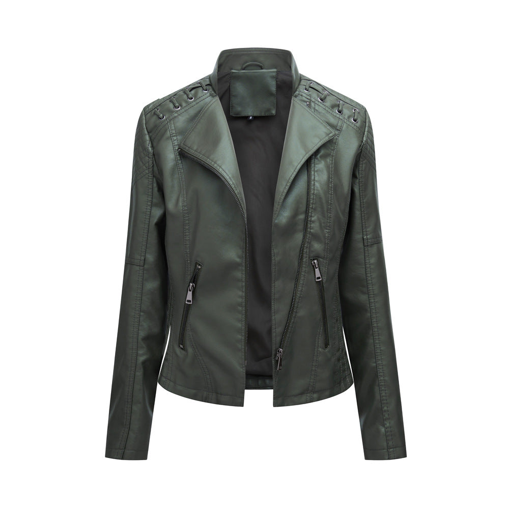 Slim Thin Leather Jackets