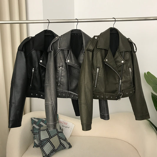 Jacket Leather Coat